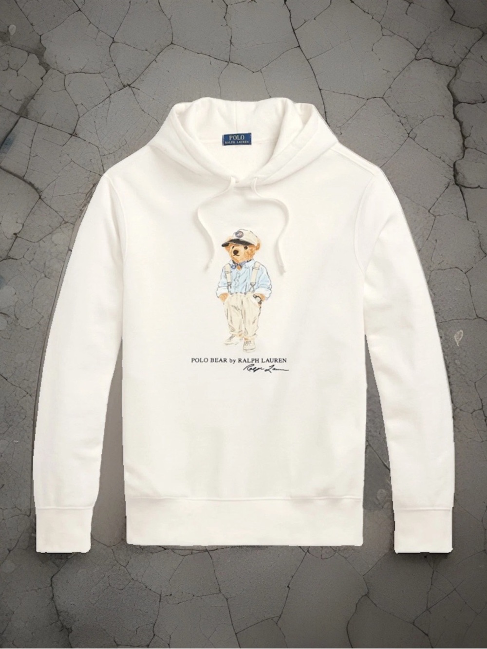 Polo Ralph Lauren Preppy Hemingway Bear Hoodie Sweatshirt